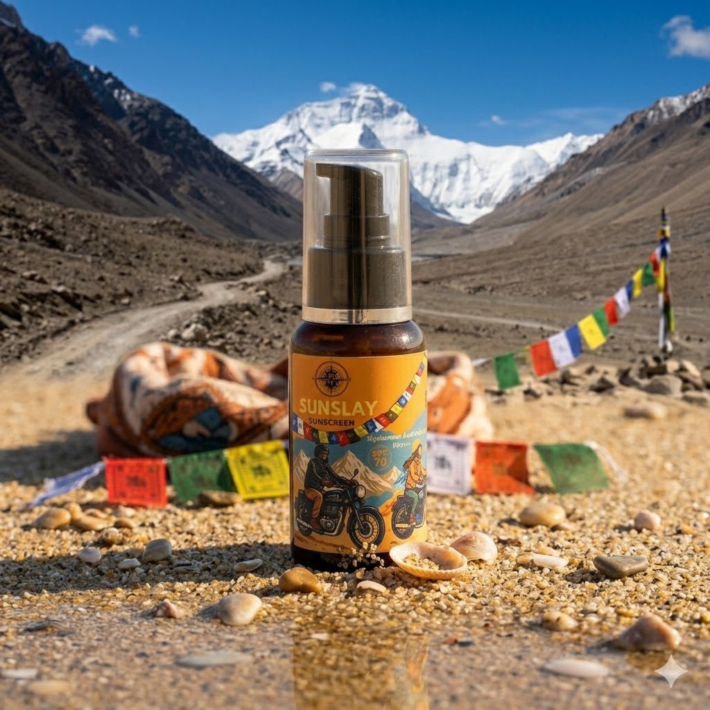 Breathable Sunslay Rider Edition Sunscreen — SPF 70 PA++++ - HillVerge