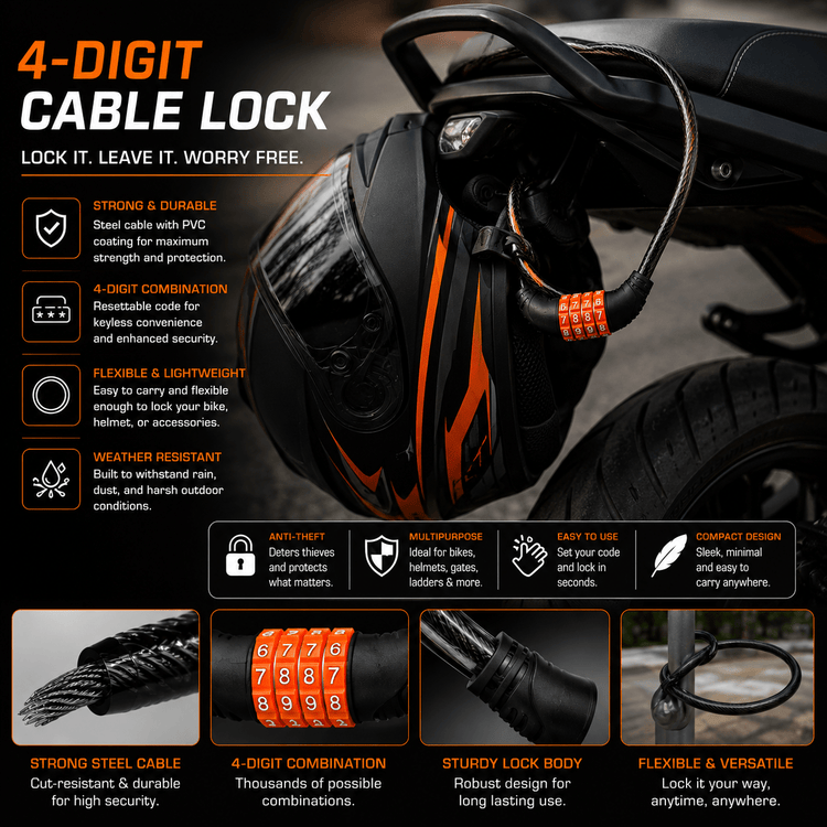 HELMET NUMBER BIG LOCK - HillVerge