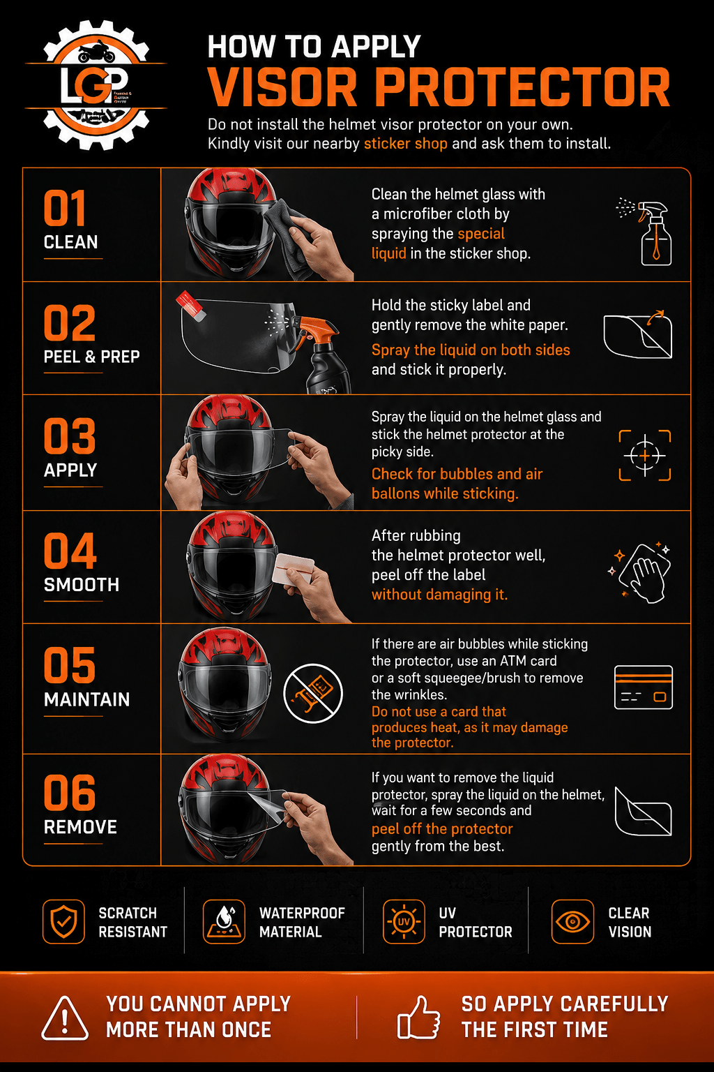 Helmet Visor Protection - HillVerge