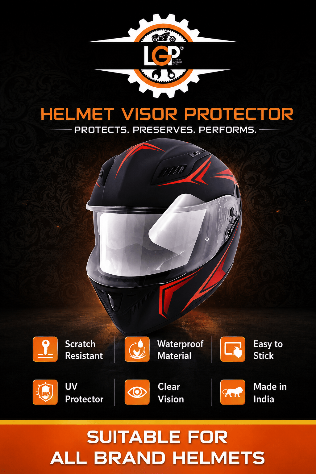 Helmet Visor Protection - HillVerge
