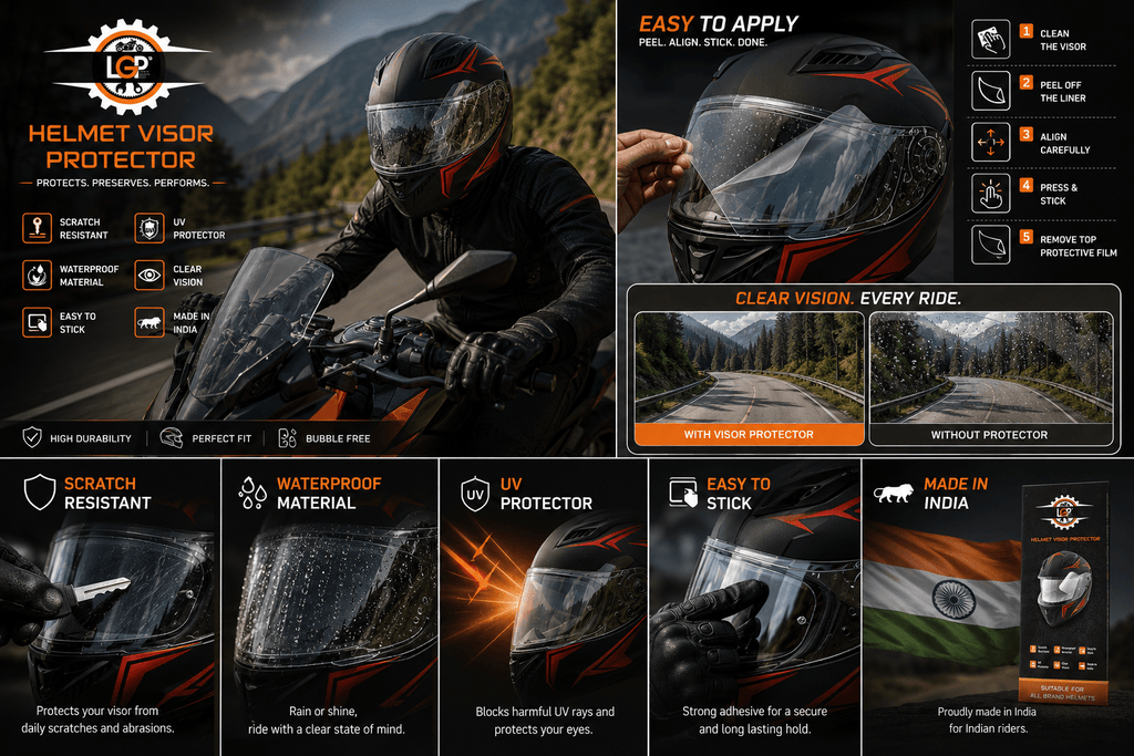 Helmet Visor Protection - HillVerge