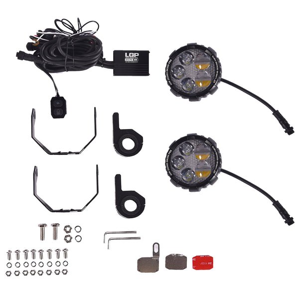 LGP DK - 550 PRO 90W LED Spotlight for Bike & Car (IP67) - HillVerge