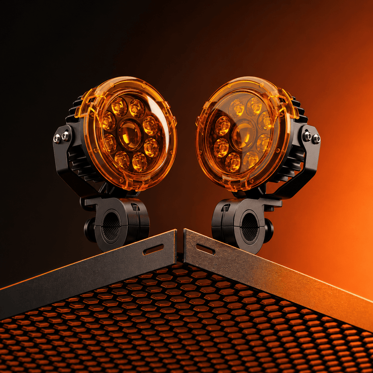 LGP DK - 90S 170W LED Spotlight with Yellow Filter (IP67) - HillVerge