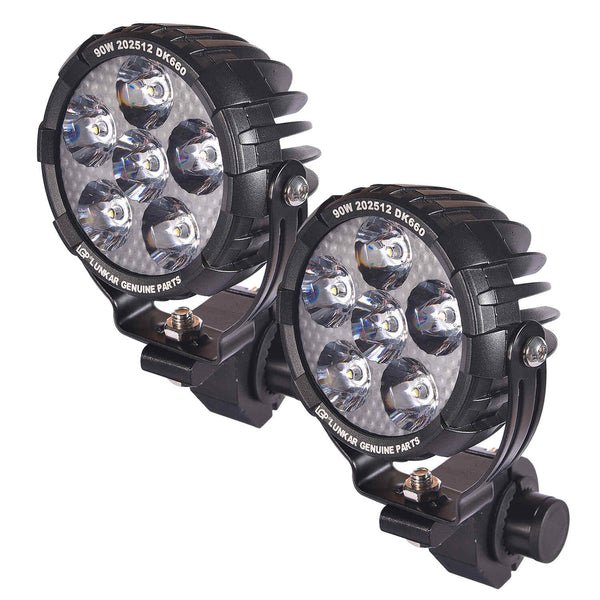 LGP DK660 High Power Motorcycle Spotlight 90W 11200LM LED - HillVerge