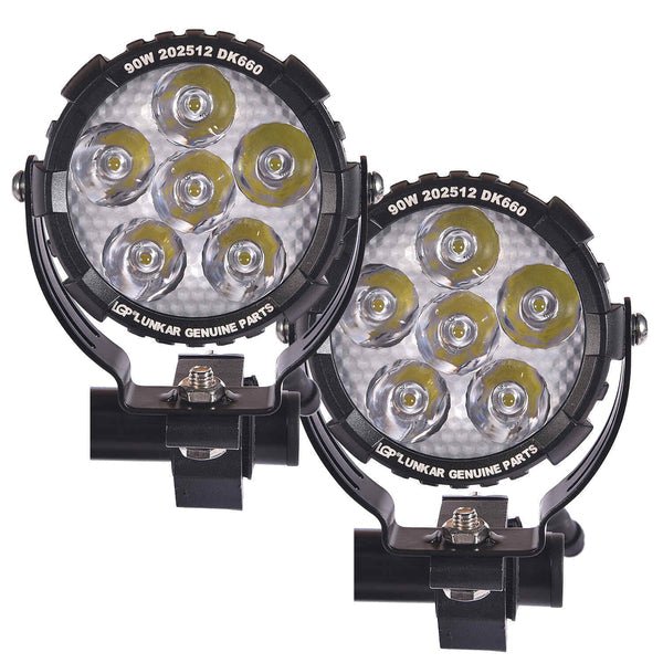 LGP DK660 High Power Motorcycle Spotlight 90W 11200LM LED - HillVerge