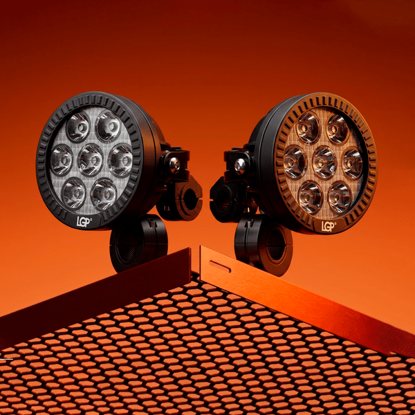 LGP DK70 High - Power Motorcycle Spotlight, 140W 20000LM LED - HillVerge