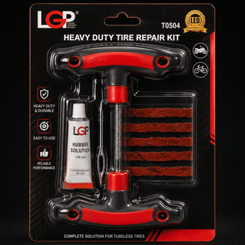 LGP HEAVY DUTY TYRE PUNCTURE REPAIR KIT T0504 - HillVerge
