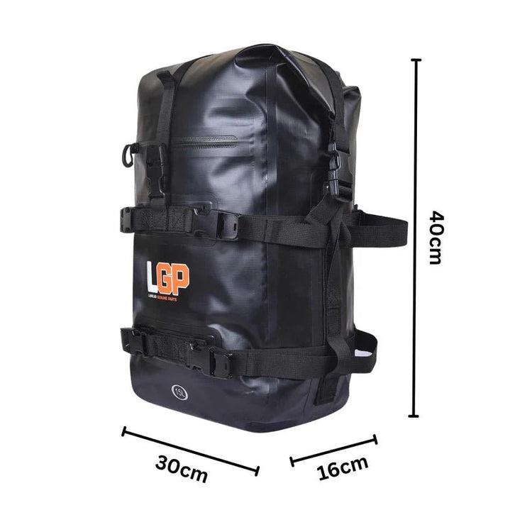 LGP Motorcycle Bumper Bag 15L (TPU Black) - HillVerge