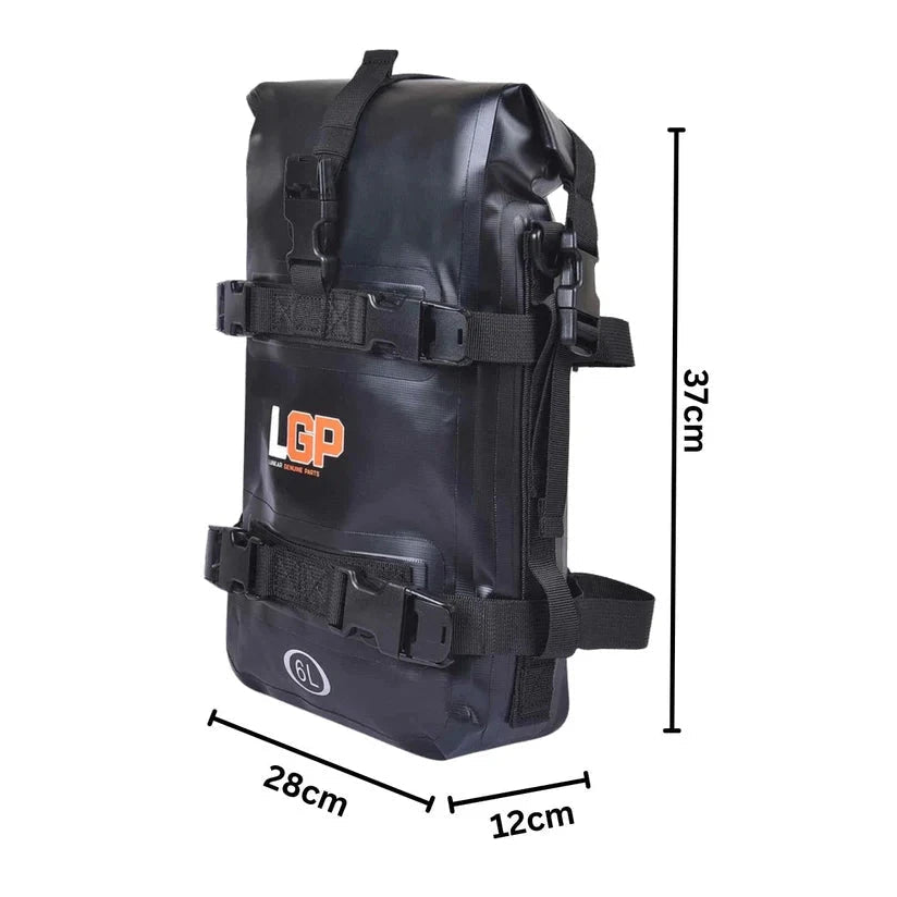 LGP Motorcycle Bumper Bag 6L (TPU Black) - HillVerge