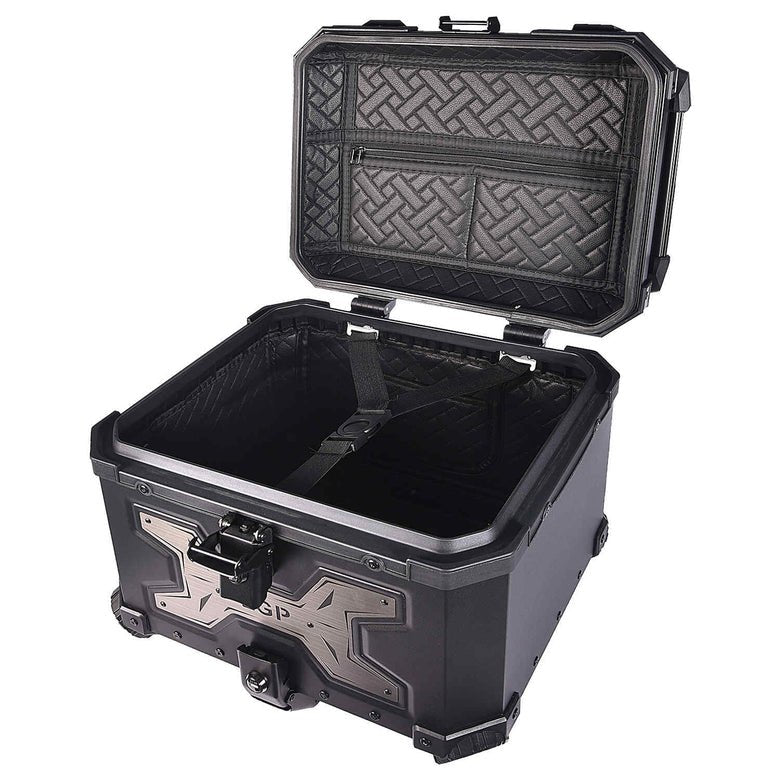 LGP Motorcycle Top Box 45L (Type X Gray) - HillVerge