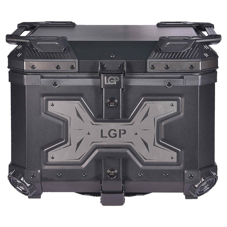LGP Motorcycle Top Box 45L (Type X Gray) - HillVerge