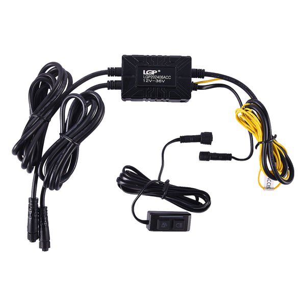 LGP Spotlight MK05 Dual Beam Motorcycle Light 80W - HillVerge