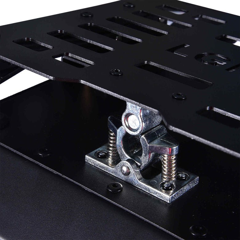LGP Top Box 45L Black Armoured With Backrest - HillVerge