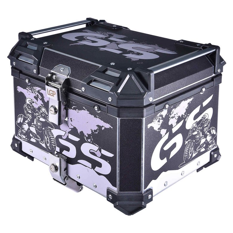 LGP Top Box 45L Black GS With Backrest - HillVerge