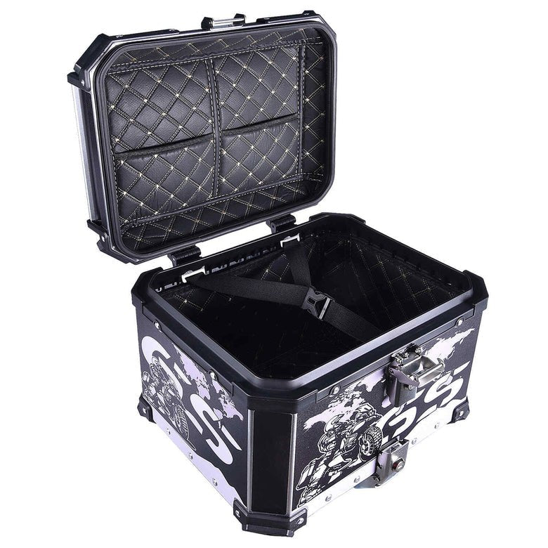 LGP Top Box 45L Black GS With Backrest - HillVerge