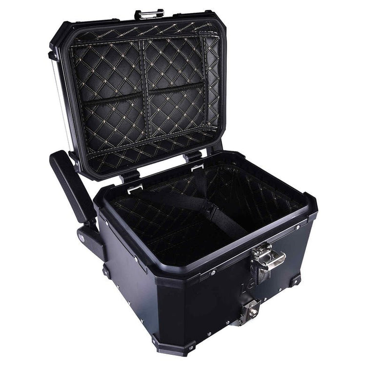 LGP Top Box 45L Black Hand Support With Backrest - HillVerge