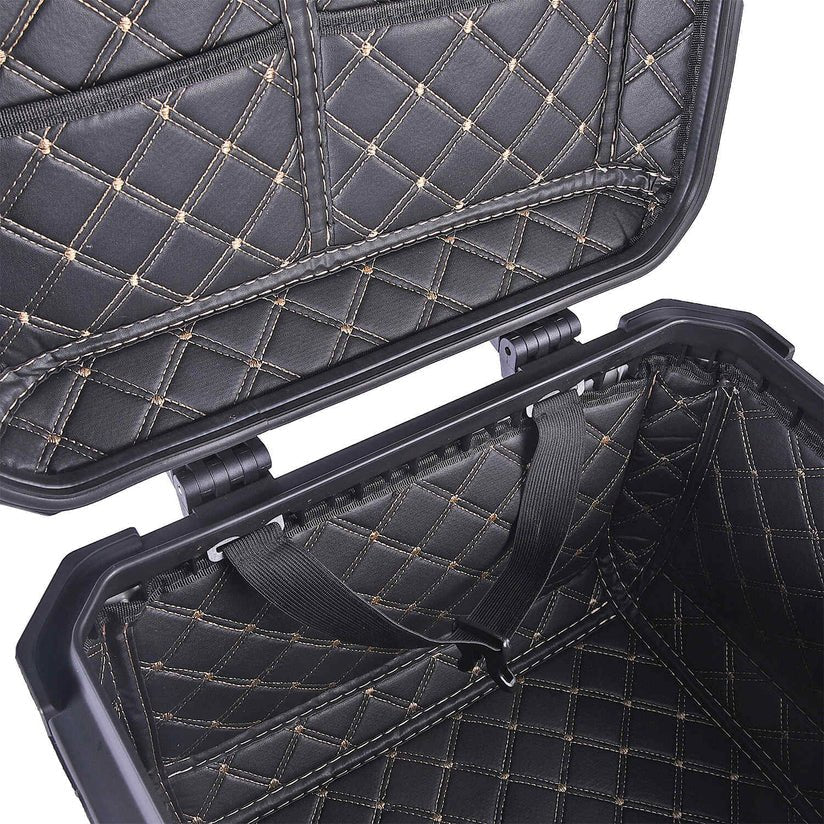 LGP Top Box 45L Black Speed 400 With Backrest - HillVerge