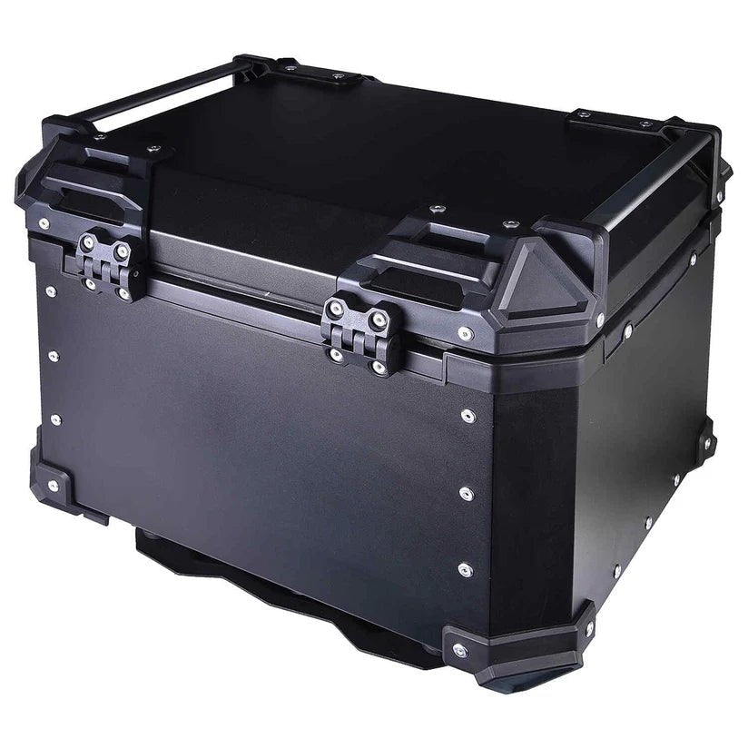 LGP Top Box 45L Black Speed 400 With Backrest - HillVerge