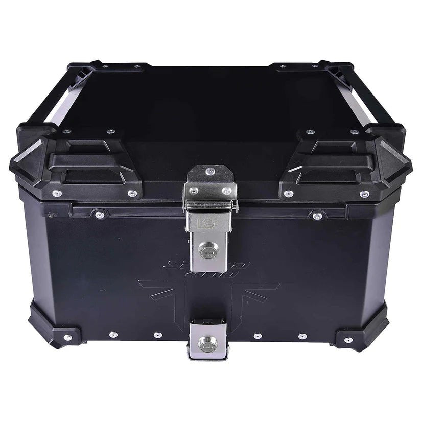 LGP Top Box 45L Black Speed 400 With Backrest - HillVerge