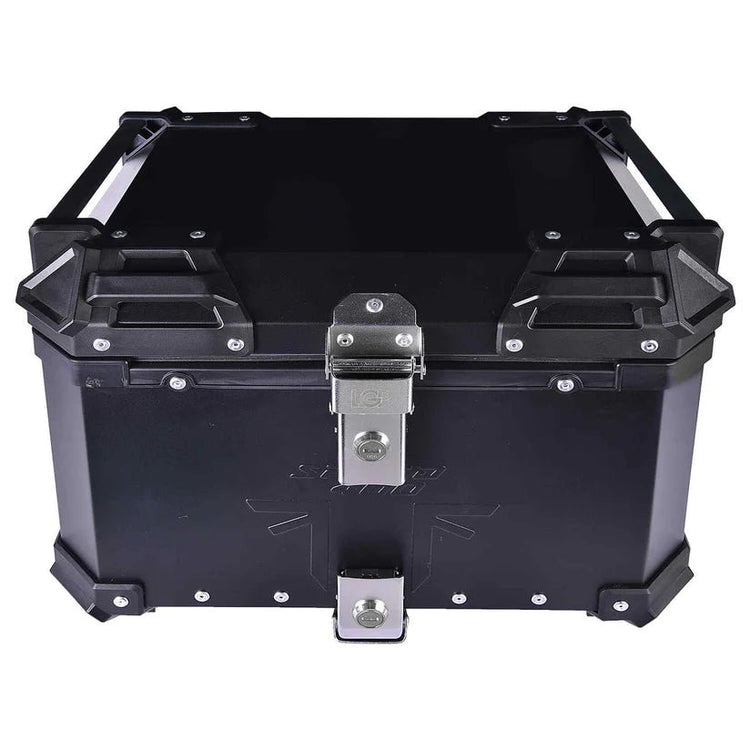 LGP Top Box 45L Black Speed 400 With Backrest - HillVerge