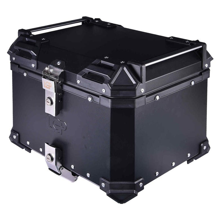LGP TOP BOX 45L BLACK WITH BACKREST - HillVerge