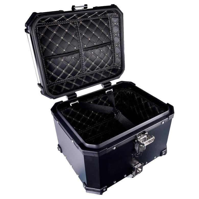 LGP TOP BOX 45L BLACK WITH BACKREST - HillVerge