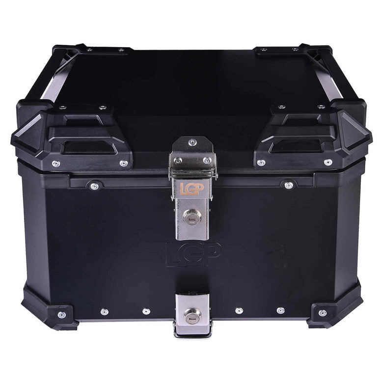 LGP TOP BOX 45L BLACK WITH BACKREST - HillVerge