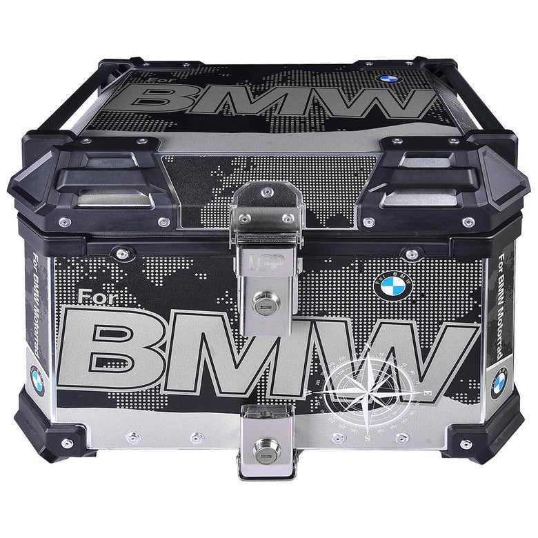 LGP TOP BOX 45L BMW DRAW BLACK - HillVerge