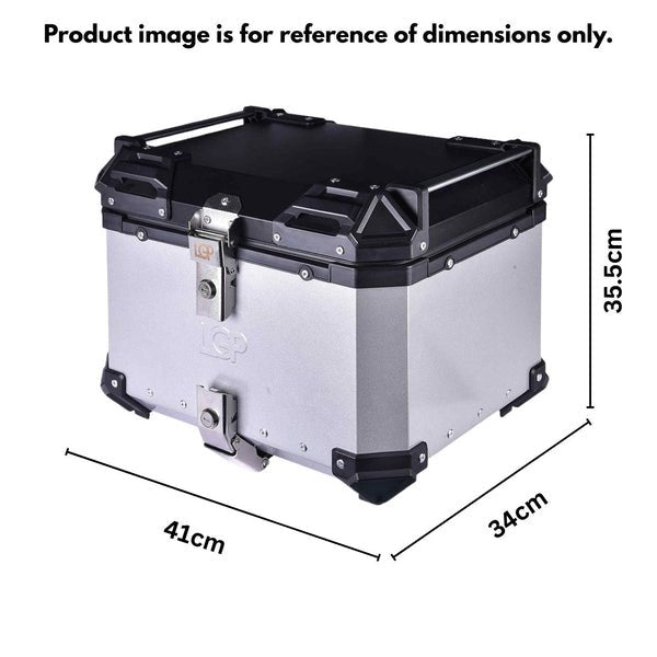 LGP Top Box 45L GS Moto ADV With Backrest - HillVerge