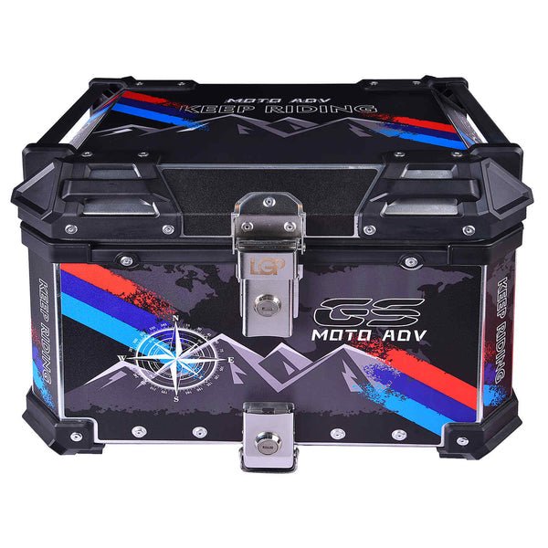 LGP Top Box 45L GS Moto ADV With Backrest - HillVerge