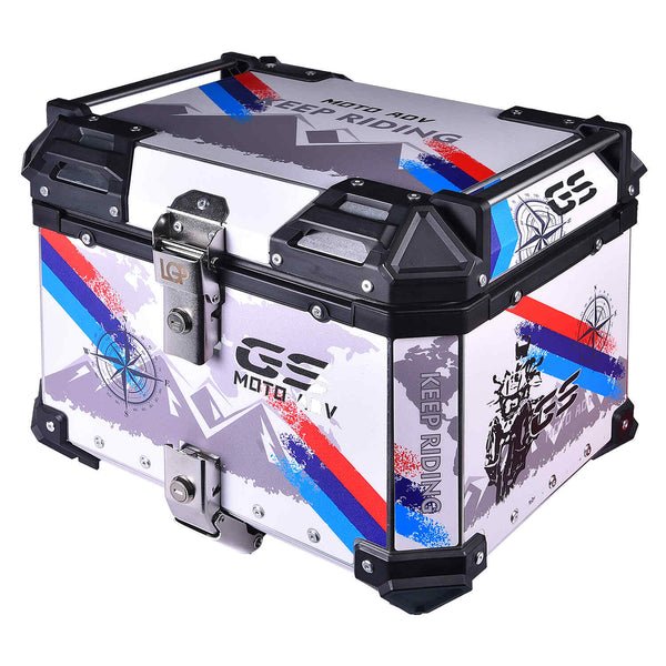 LGP Top Box 45L GS Moto ADV With Backrest - HillVerge