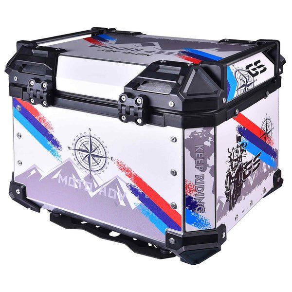 LGP Top Box 45L GS Moto ADV With Backrest - HillVerge