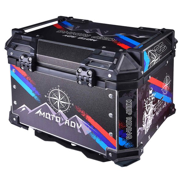 LGP Top Box 45L GS Moto ADV With Backrest - HillVerge