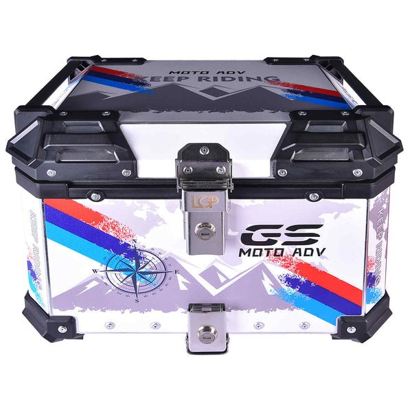 LGP Top Box 45L GS Moto ADV With Backrest - HillVerge