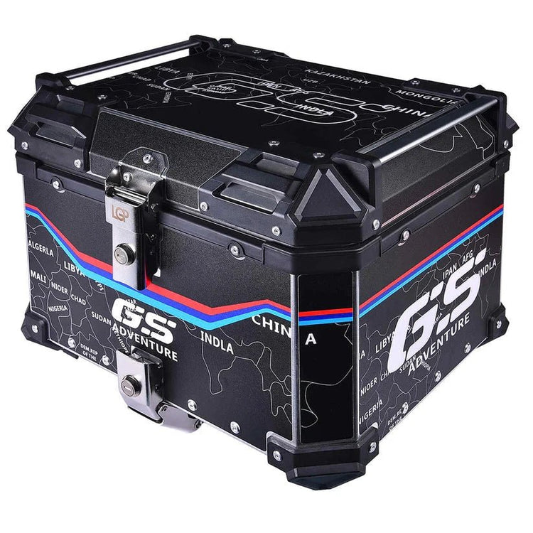 LGP Top Box 45L Map Line With Backrest - HillVerge
