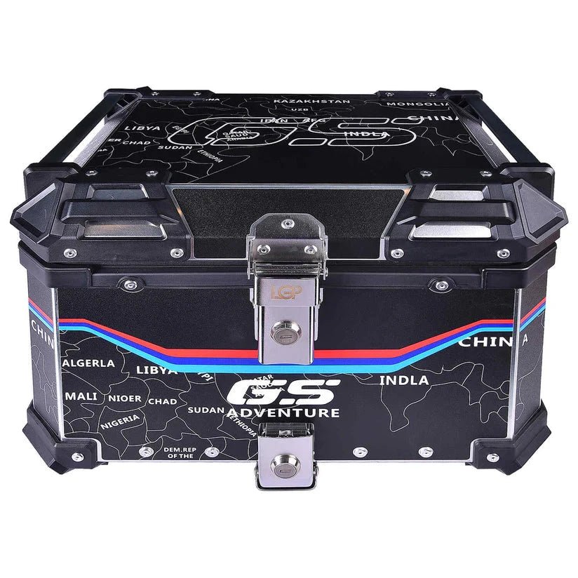 LGP Top Box 45L Map Line With Backrest - HillVerge