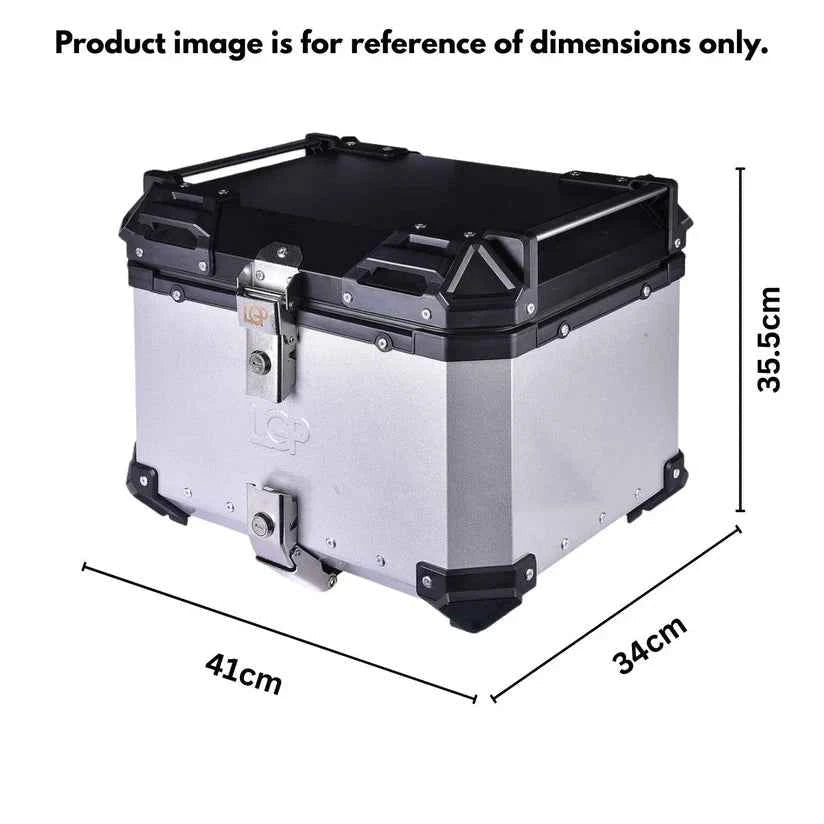 LGP Top Box 45L Map Line With Backrest - HillVerge
