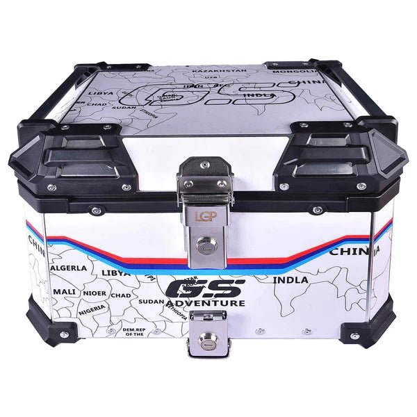 LGP Top Box 45L Map Line With Backrest - HillVerge
