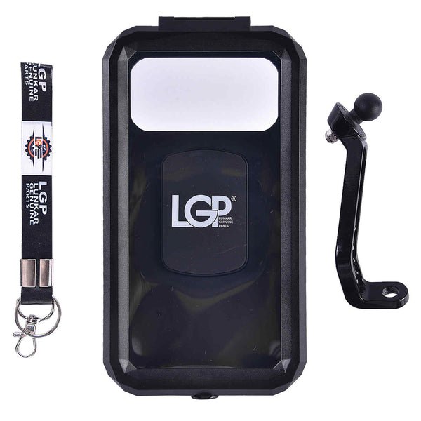 LGP Waterproof Bike Mobile Holder Rainproof Phone Mount with 360° Rotation - HillVerge
