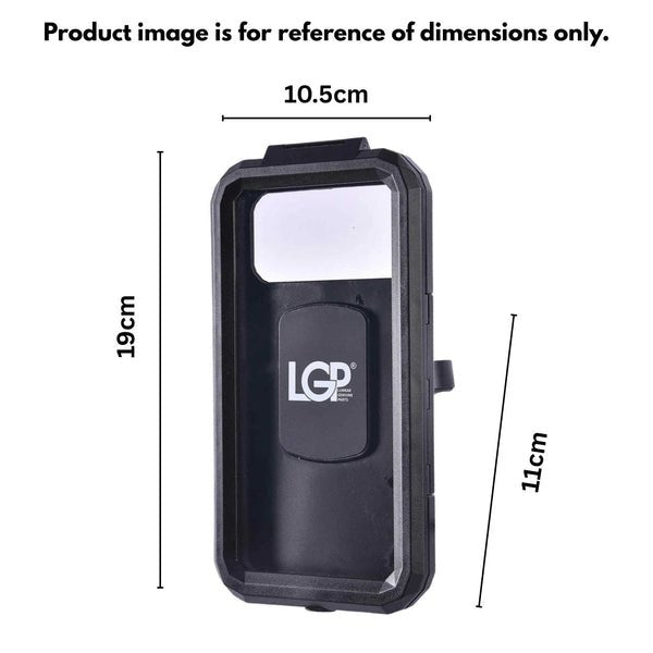 LGP Waterproof Bike Mobile Holder Rainproof Phone Mount with 360° Rotation - HillVerge