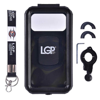 LGP Waterproof Bike Mobile Holder Rainproof Phone Mount with 360° Rotation - HillVerge