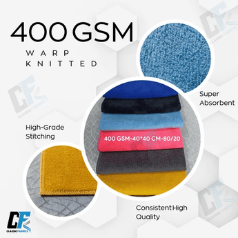 TOG Premium 400 GSM Microfiber Cloth - HillVerge