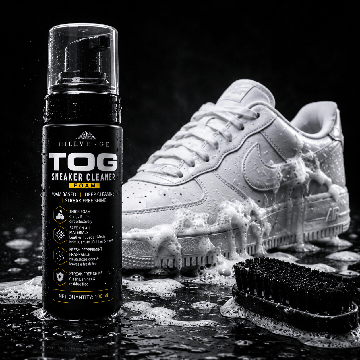 TOG Premium All - Type Sneaker Cleaner Foam - HillVerge