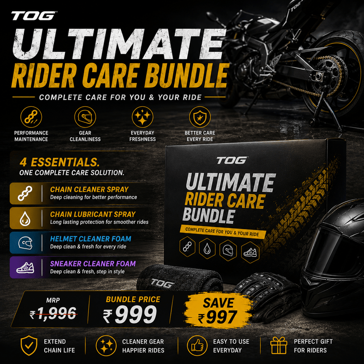 TOG Ultimate Rider Care Bundle – Helmet, Sneaker & Chain Care Kit - HillVerge