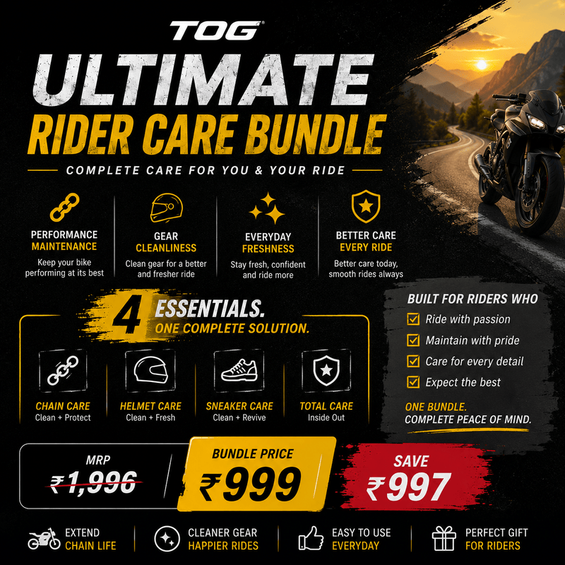 TOG Ultimate Rider Care Bundle – Helmet, Sneaker & Chain Care Kit - HillVerge